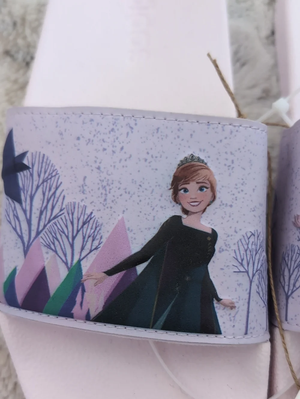 adidas X Disney Kids' Frozen Adilette Slides